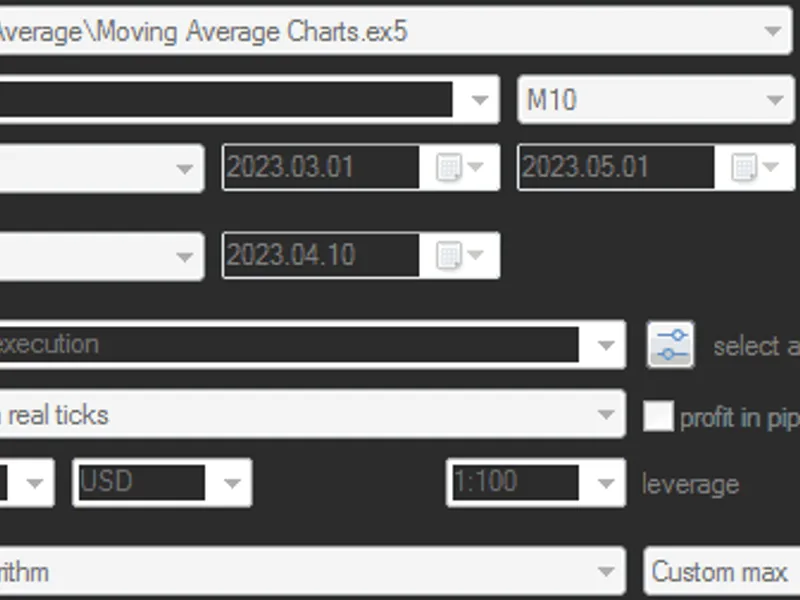 Сode that records balance and equity charts and calculates additional optimization criteria library MT5