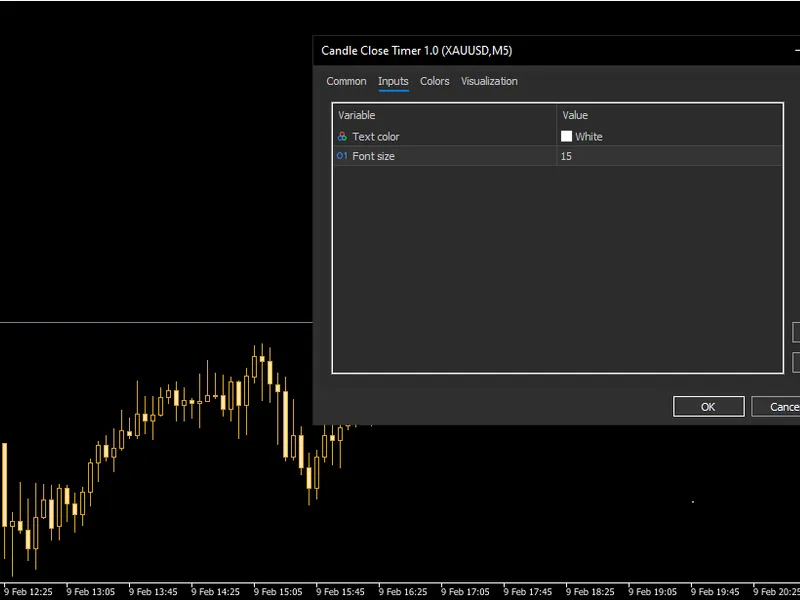 Candle Close Timer – MT5 Indicator