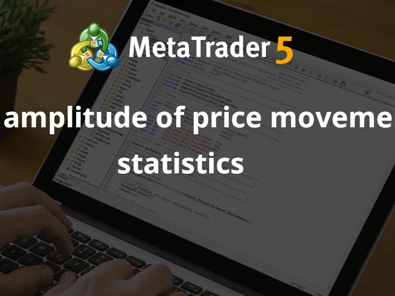 The amplitude of price movement statistics script MT4