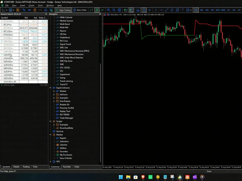 Market Replay Tool for MT5 expert MT5