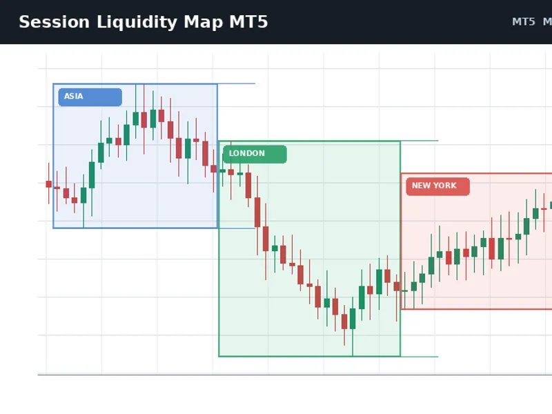 Session Liquidity Map MT5 indicator MT5