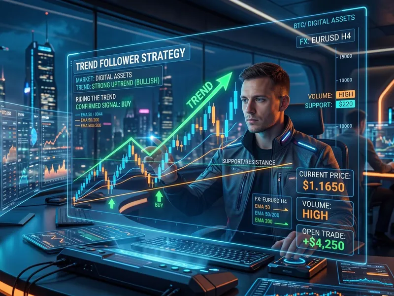 EA Trend Follower: A Development Foundation expert MT5