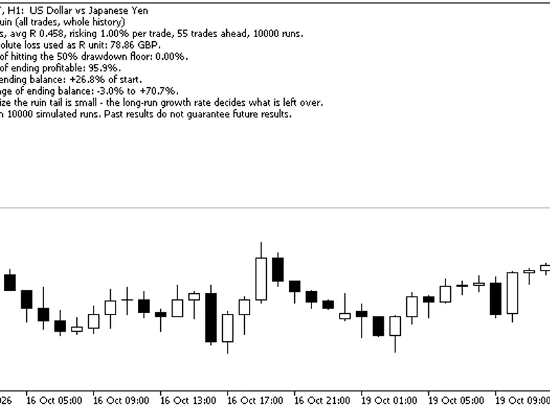 Risk of Ruin Calculator: Understand Your Trading Account's Vulnerability script MT5