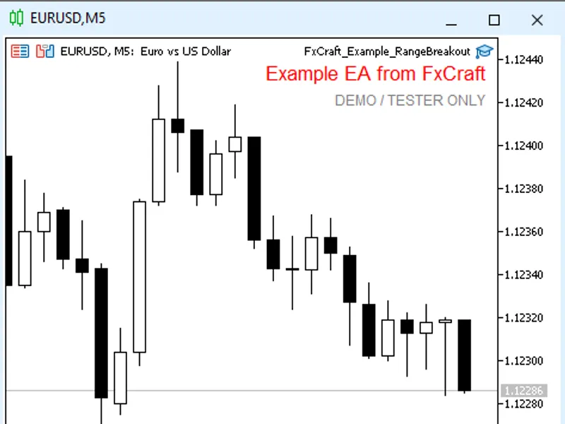 Fx Craft Example EA: Range Breakout with Pending Orders expert MT5