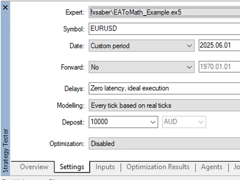 EA To Math library MT5