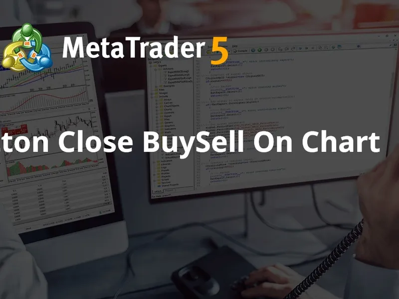 Creat Button Close Buy Sell On Chart script MT5