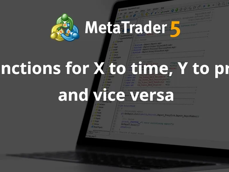 Functions for X to time, Y to price and vice versa script MT5