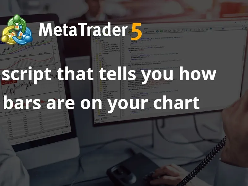A 3 line script that tells you how many bars are on your chart