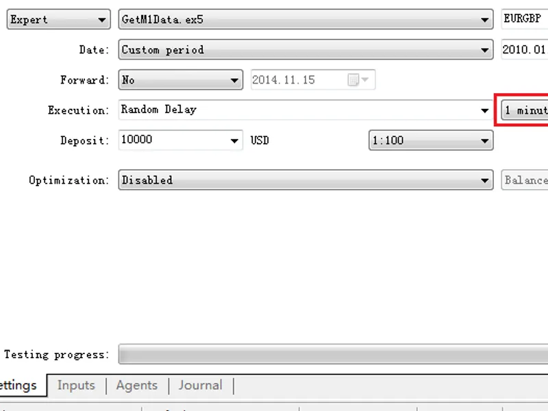 Get M1 OH L C data for Meta Trader 4 backtesting