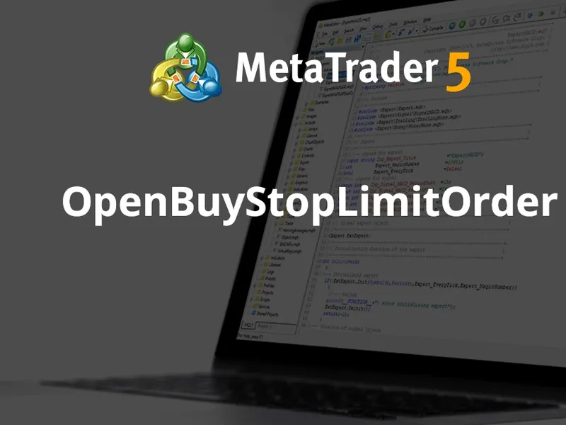 Open Buy Stop Limit Order script MT5