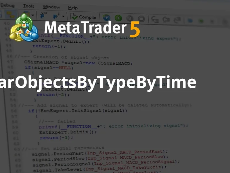 To Clear Objects By Type By Time script MT5