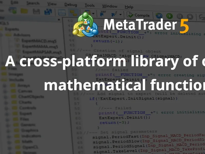 A cross-platform library of original mathematical functions library MT5