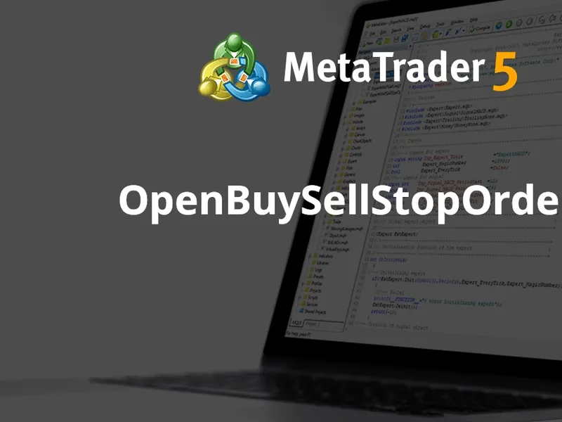 Open Buy Sell Stop Orders script MT5