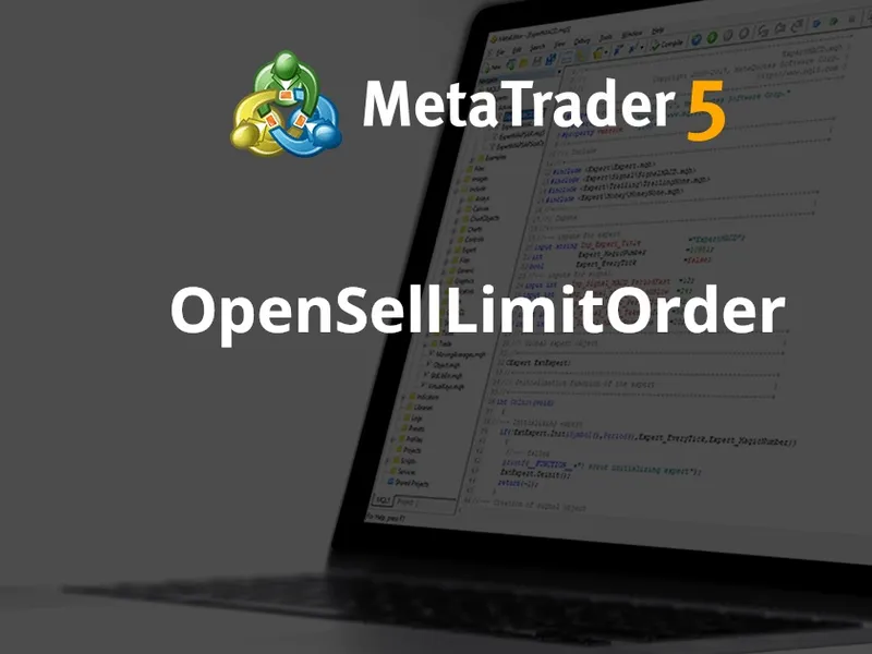 Open Sell Limit Order script MT5