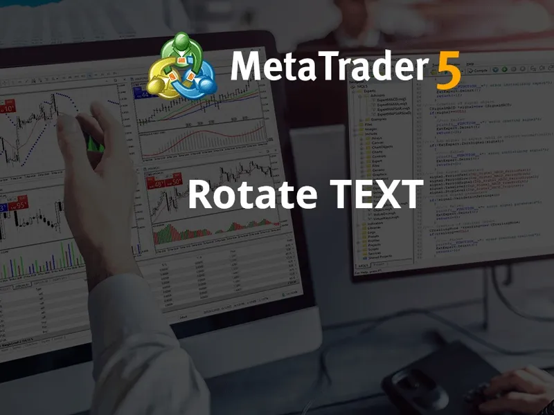 Rotate TE X T script MT4