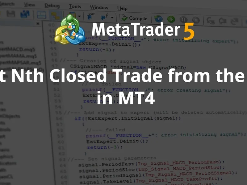 Get Nth Closed Trade from the end in MT4