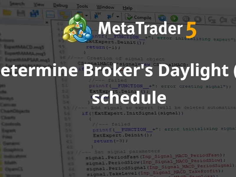 Determine Broker's Daylight (DS T) schedule script MT5