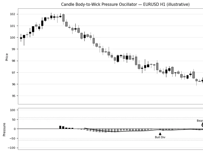 Candle Body-to-Wick Pressure Oscillator Metatrader 5 indicator