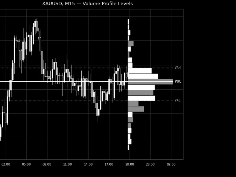 Volume Profile Levels Indicator Analysis Metatrader 5 indicator
