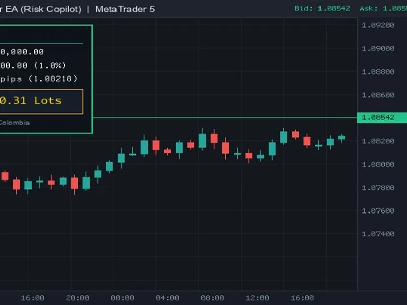 Gueta Position Sizer: Risk and Lot Guard HUD Metatrader 5 indicator