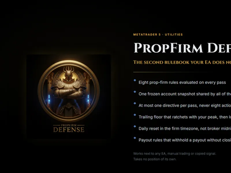 Prop Firm Defense: Navigating Proprietary Trading Rules Metatrader 5 expert