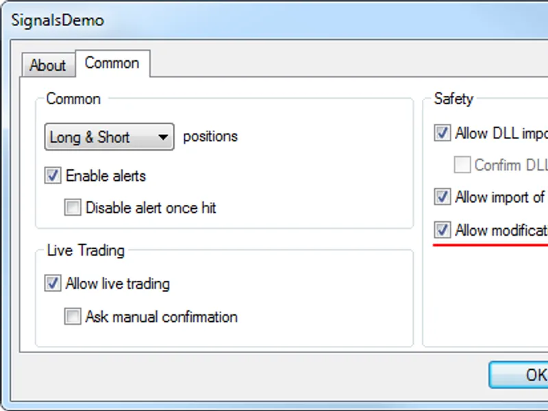 Signals Demo