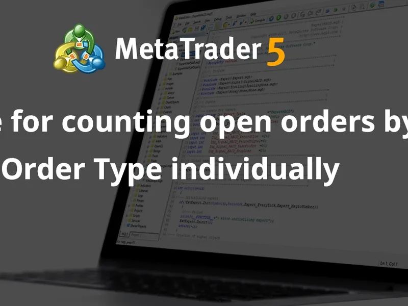 Code for counting open orders by Order Type individually