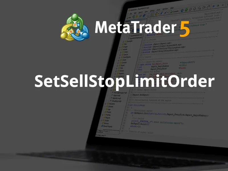 Set Sell Stop Limit Order script MT5