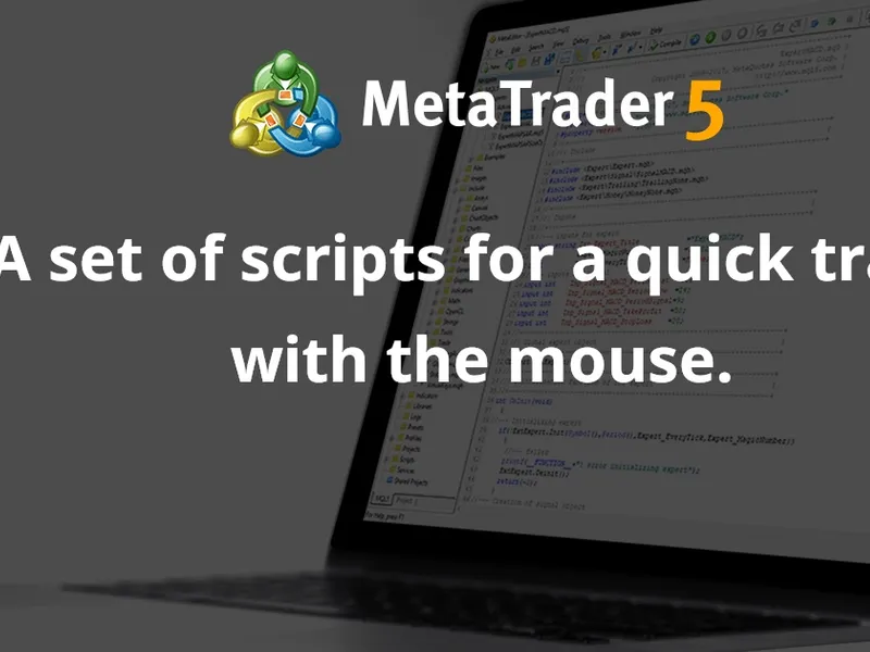 A set of scripts for a quick trade with the mouse script MT4