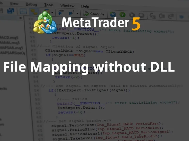 File Mapping without DL L library MT5
