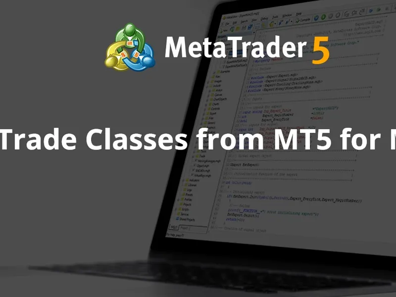 Trade Classes from MT5 for MT4 library MT4